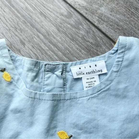 NWT Rise Little Earthling Ruffles Cotton Dress 18-24month - Picture 4 of 12